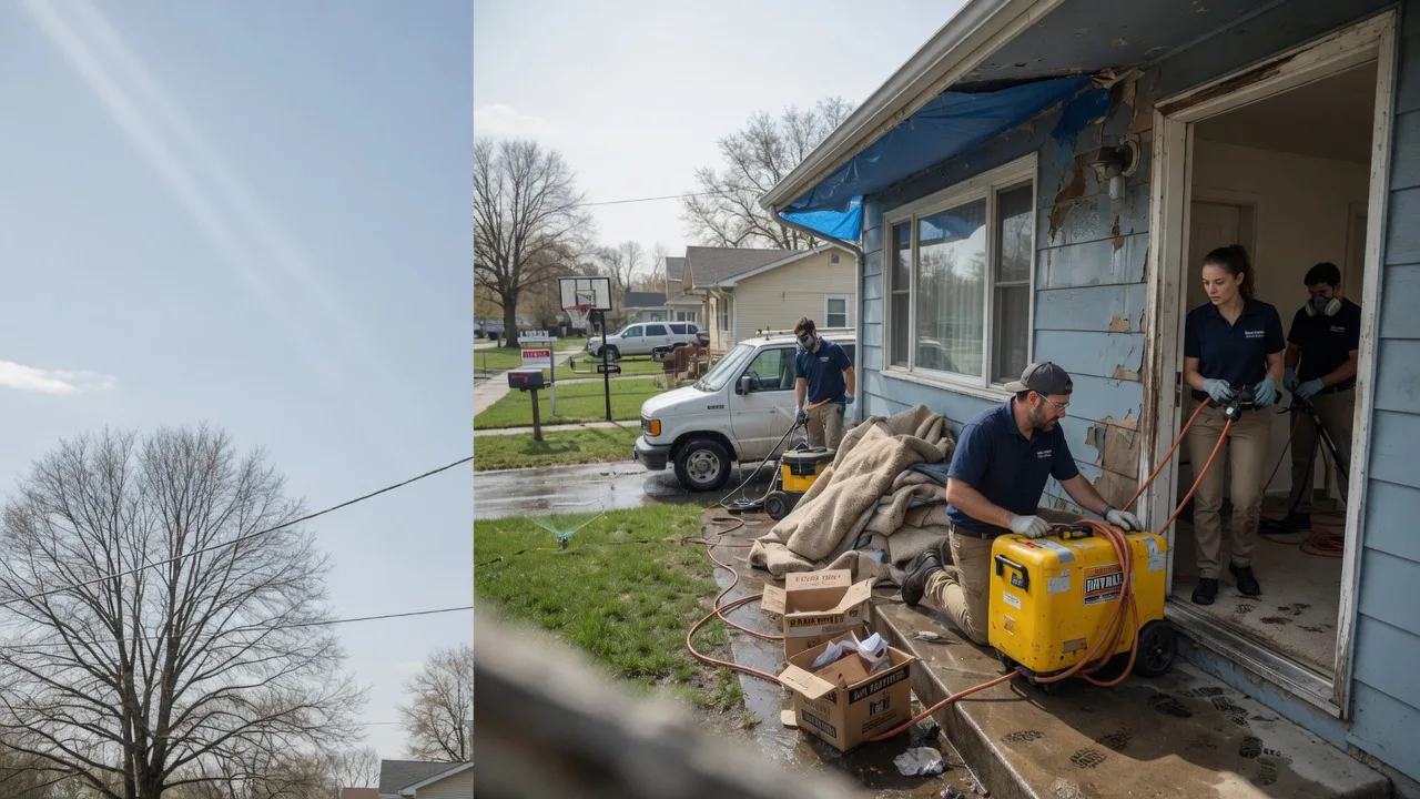 Basement Flood Cleanup in Korbel, CA near me